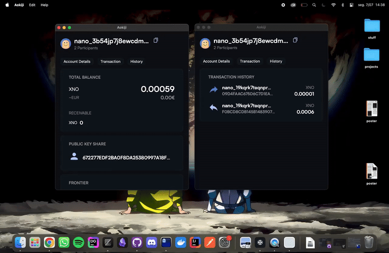 Group Wallet for Nano